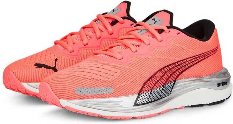 PUMA Hardloopschoenen voor Volwassenen Velocity Nitro 2 Zalm Vrouw - Foto 4