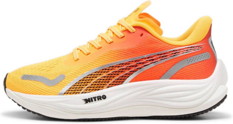 PUMA Velocity Nitro 3 Fade Hardloopschoenen Oranje 1 2 Vrouw