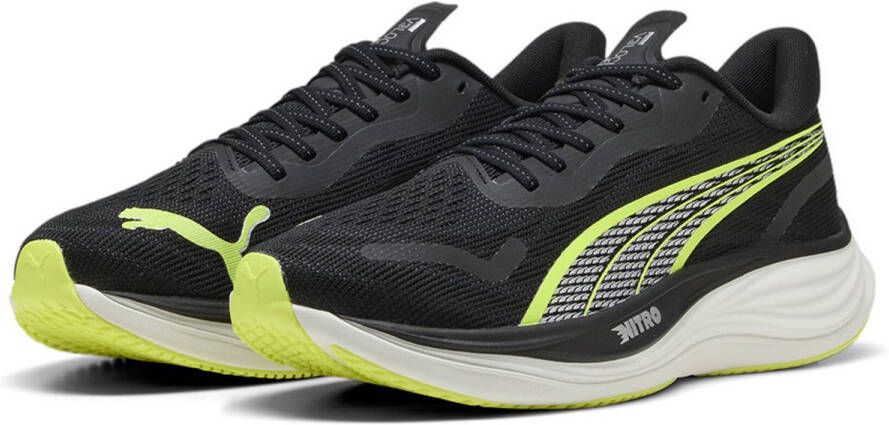 PUMA Velocity Nitro 3 Hardloopschoenen Zwart Man