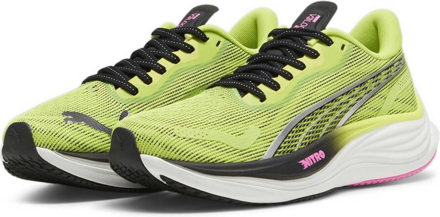 PUMA Velocity Nitro 3 Psychedelic Rush Hardloopschoenen Groen 1 2 Vrouw