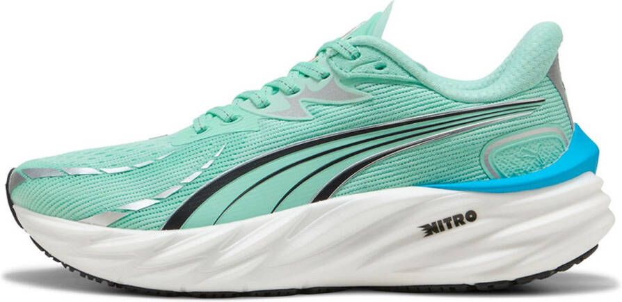 PUMA Velocity Nitro 4 Hardloopschoenen Groen 1 2 Vrouw