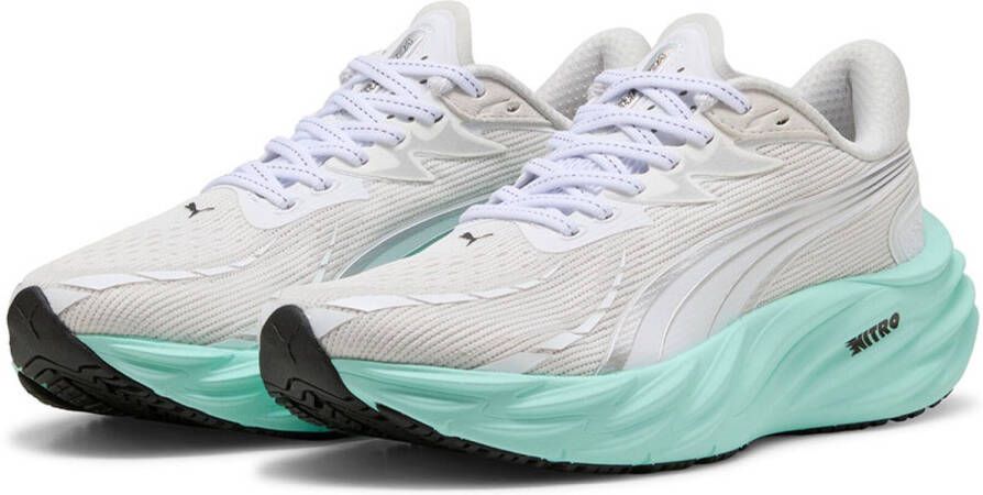 PUMA Velocity Nitro 4 Hardloopschoenen Wit 1 2 Vrouw