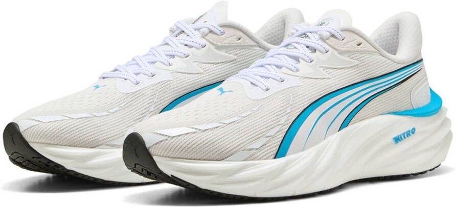 PUMA Velocity Nitro 4 Hardloopschoenen Wit Man