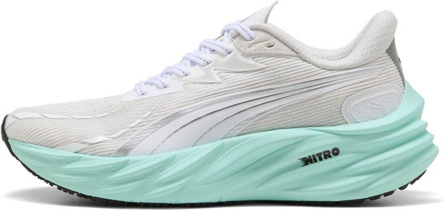PUMA Velocity Nitro 4 Hardloopschoenen Wit Vrouw