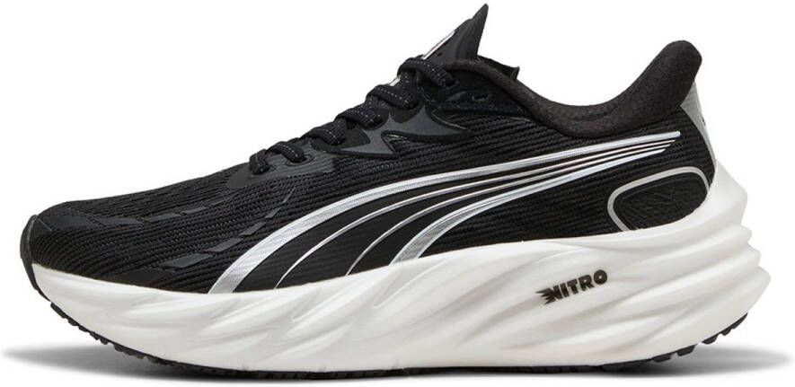 PUMA Velocity Nitro 4 Hardloopschoenen Zwart 1 2 Vrouw