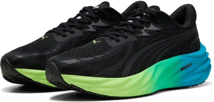 PUMA Velocity Nitro 4 Hardloopschoenen Zwart Man