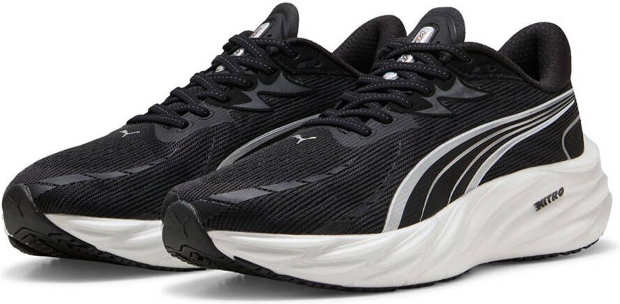PUMA Velocity Nitro 4 Hardloopschoenen Zwart Man