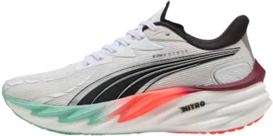 PUMA Velocity Nitro 4 Hyrox Hardloopschoenen Wit Vrouw