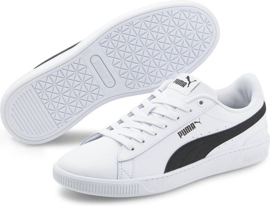 PUMA Vikky v3 Lthr Dames Sneakers White Black