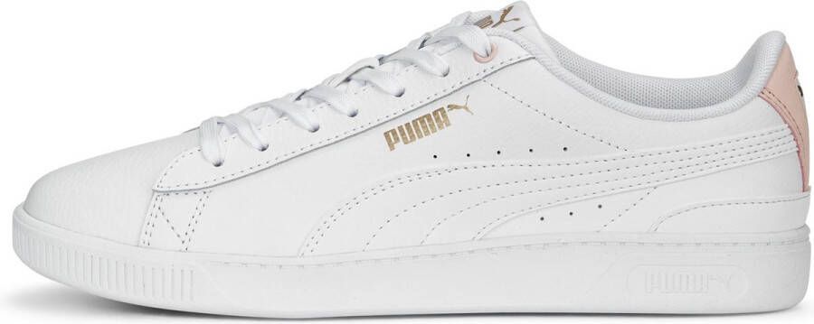 PUMA Vikky v3 Lthr Dames Sneakers White RoseDust Gold