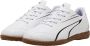 Puma Vitoria Jr. zaalvoetbalschoenen wit zwart Imitatieleer 38 - Thumbnail 2