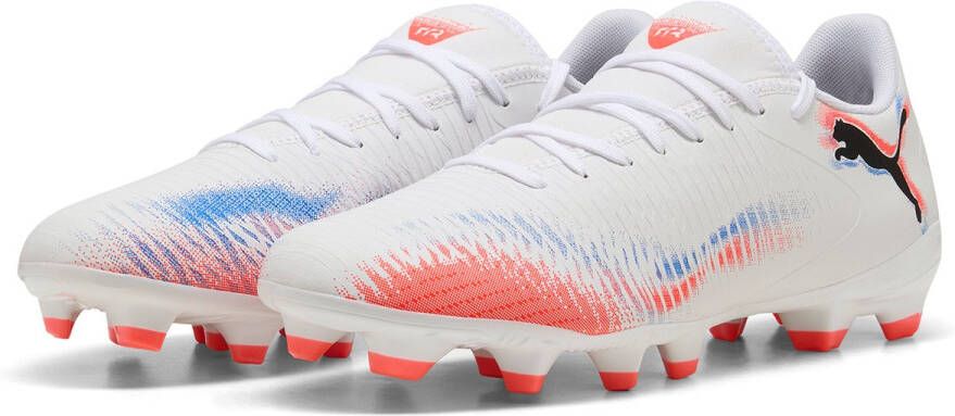 PUMA voetbalschoenen FUTURE 8 PLAY FG AG unisex sportschoenen 108602 wit