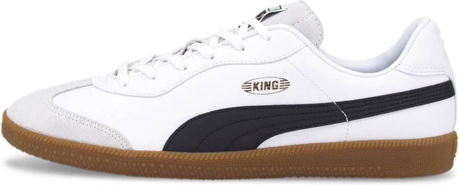 Puma King 21 It Fashion sneakers Schoenen white black gum maat: 36 beschikbare maaten:36 37.5 37 38.5