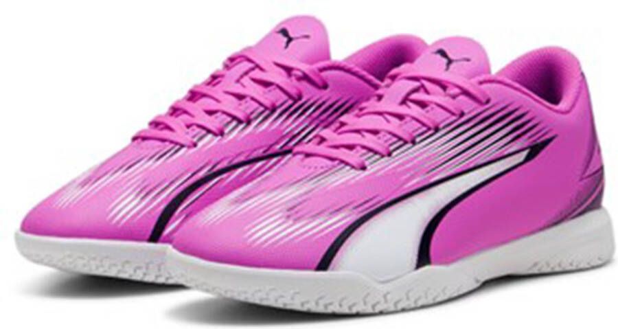 PUMA voetbalschoenen Ultra Play IT JR kinder tieners indoorschoenen 107780 01 roze