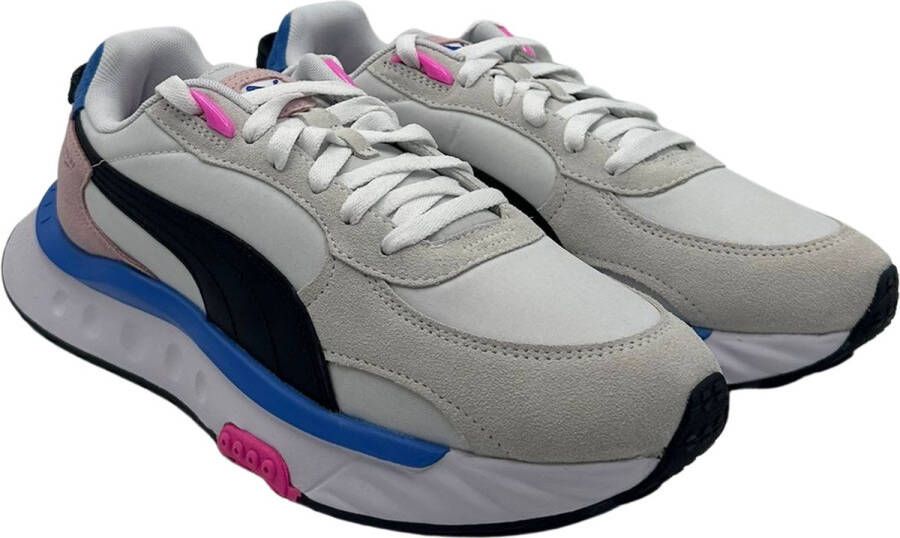 PUMA Wild Rider Rollin' Wit Roze Blauw Zwart- Sneakers Dames - Foto 2