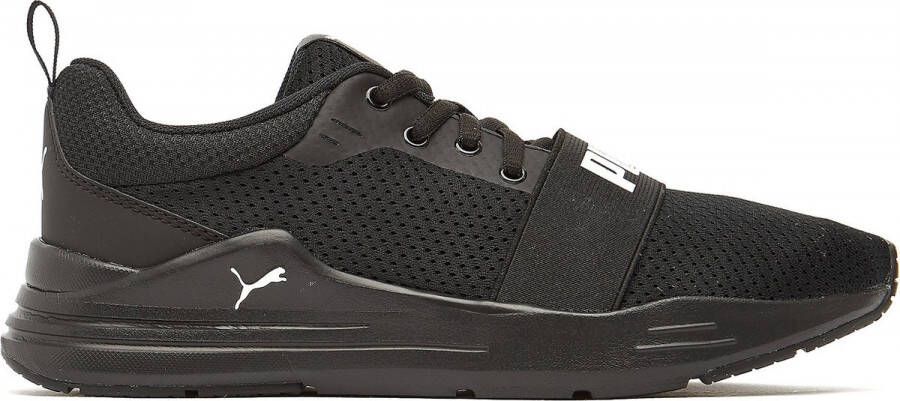 PUMA Wired Run kinder sportschoenen Zwart Uitneembare zool - Foto 2