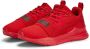 PUMA Wired Run Pure Junior Hardloopschoenen Rood Jongen - Thumbnail 1