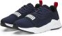 PUMA Wired Run Pure Junior Hardloopschoenen Zwart Jongen - Thumbnail 1