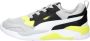 PUMA X Ray 2 Square Sneakers Peuters Lichtgrijs Wit Zwart Geel - Thumbnail 2