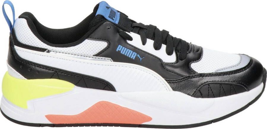 PUMA X-Ray 2 Square Zwart Wit Star Sapphire Fluoriserend Geel