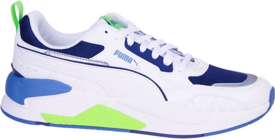Puma X-Ray 2 Square sneakers wit groen blauw