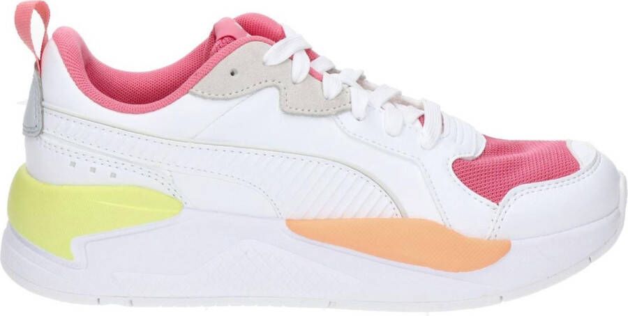 PUMA X Ray Game Unisex Sneakers White-Bubblegum-Plein Air-Cantaloupe-Sunny Lime