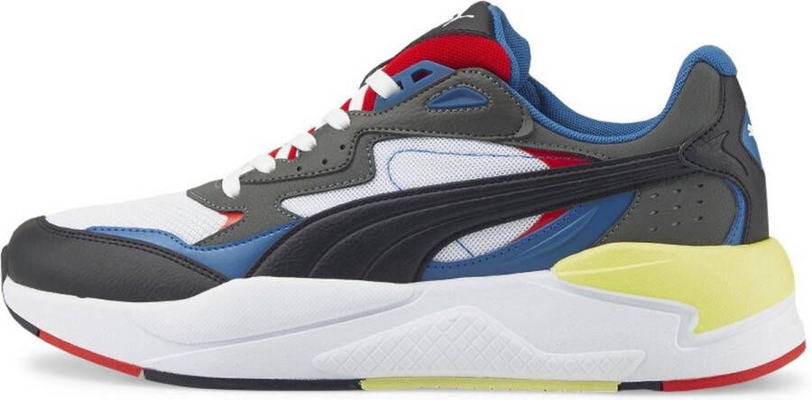 Puma Witte Basket Sneakers X-Ray Stijl Multicolor Heren