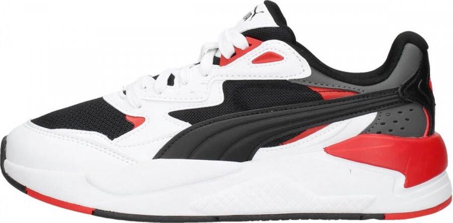 Puma x ray speed sneakers zwart rood kinderen