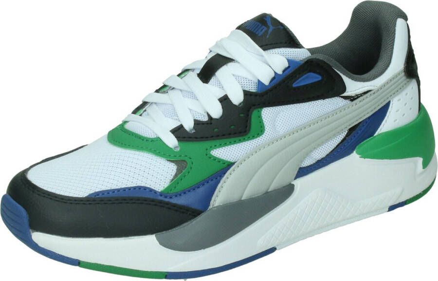 PUMA X-Ray Speed Sneakers Kids Wit Blauw Groen Grijs