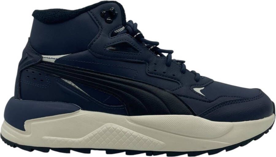 PUMA X-Ray Speed Mid WTR L Donker blauw Wit