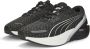 PUMA XX Nitro WTR Hardloopschoenen Black Metallic Silver Dames - Thumbnail 1