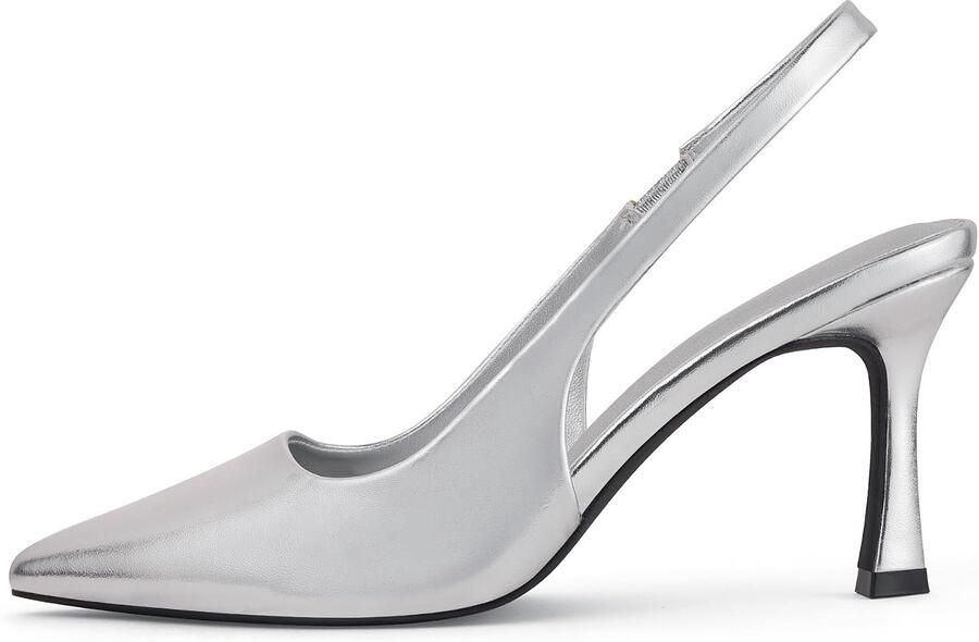 Pumps met enkelbandjes en hak - Foto 1