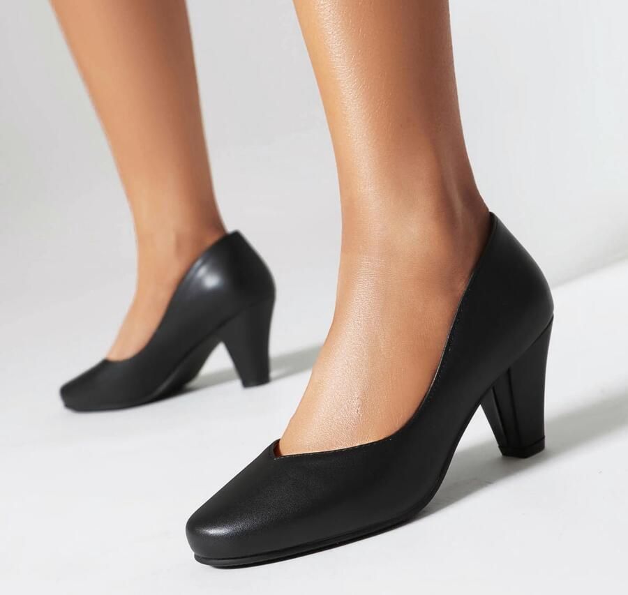 Pumps met gesloten neus