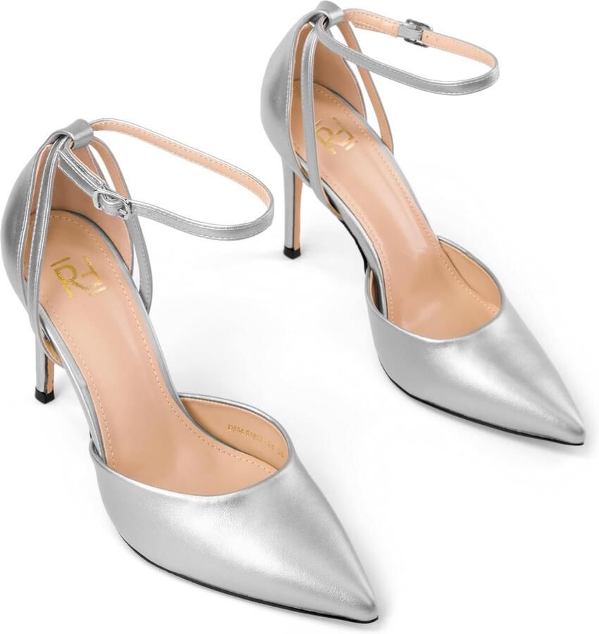 Pumps met hak en riempjes - Foto 1