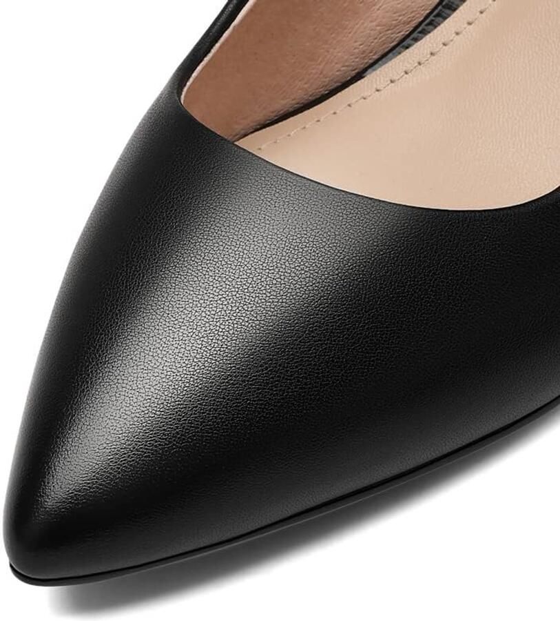 Pumps met hoge hak spitse neus