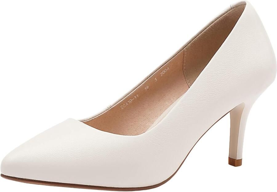 Pumps met hoge hak spitse neus - Foto 1