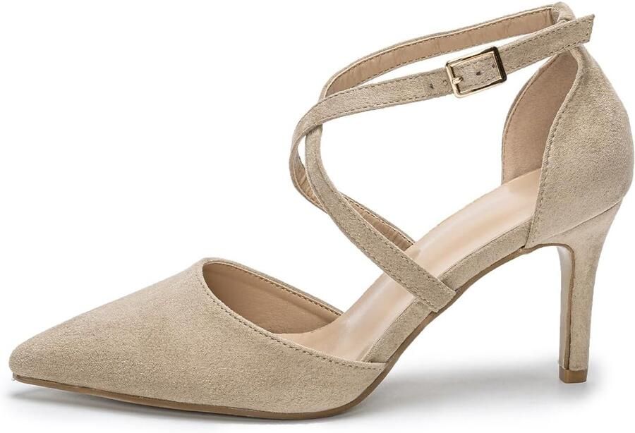 Pumps met hoge hakken en riempjes
