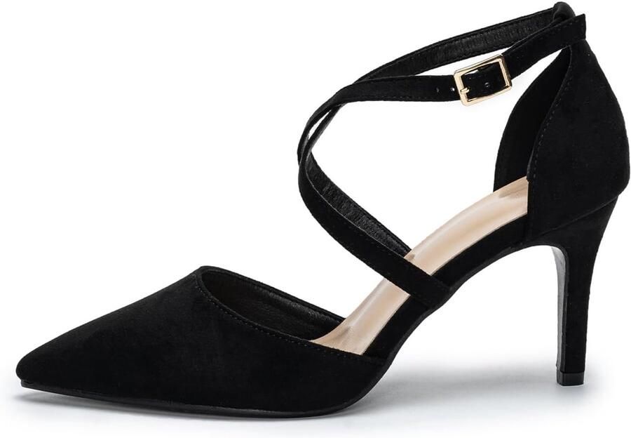 Pumps met hoge hakken en riempjes