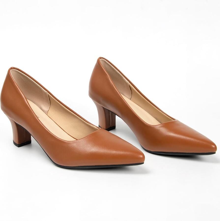 Pumps met lage hak 2 3 inch