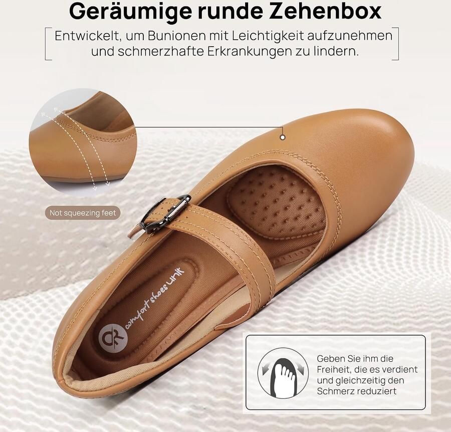 Pumps voor Hallux Valgus met blokhak