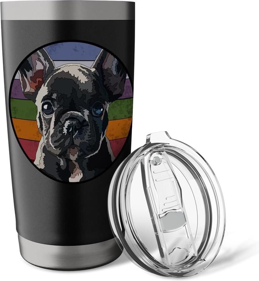 Puppy beker voor Franse Bulldog liefhebbers