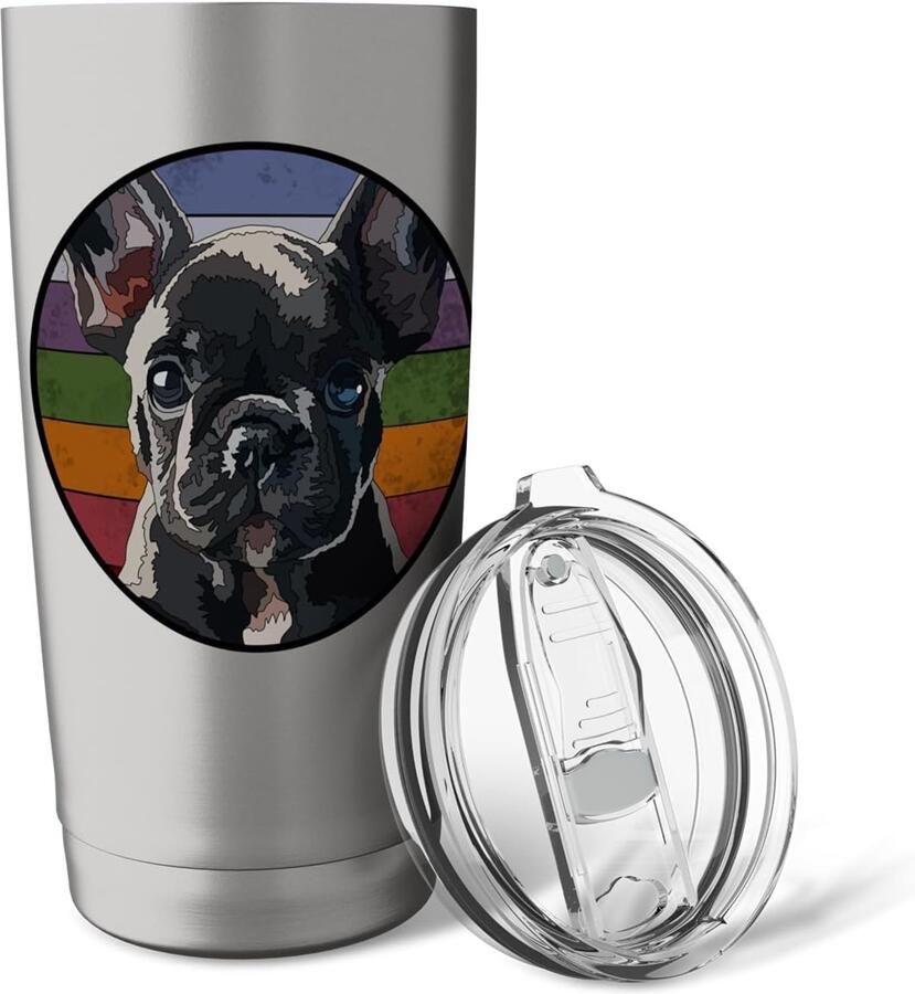 Puppy beker voor Franse Bulldog liefhebbers