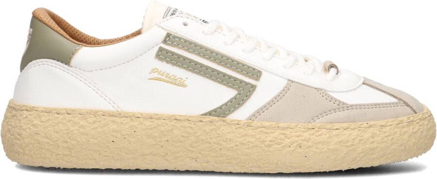 Puraai 1.01 Classic Sneakers Leatherlook Dames Wit