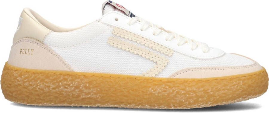 PURAAI Lage Sneakers Dames 4.05 Polly 1 Maat: 39 Materiaal: Textiel Kleur: Wit
