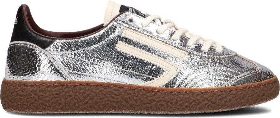 PURAAI Lage Sneakers Dames 6.01 Xs Maat: 38 Materiaal: Leer Kleur: Zilver
