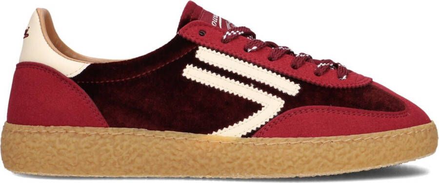 PURAAI Lage Sneakers Dames 6.01 Xs Maat: 38 Materiaal: Textiel Kleur: Rood