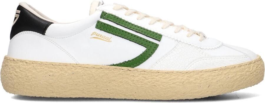 PURAAI Lage Sneakers Dames 1.01 Vintage Maat: 40 Materiaal: Leatherlook Kleur: Beige
