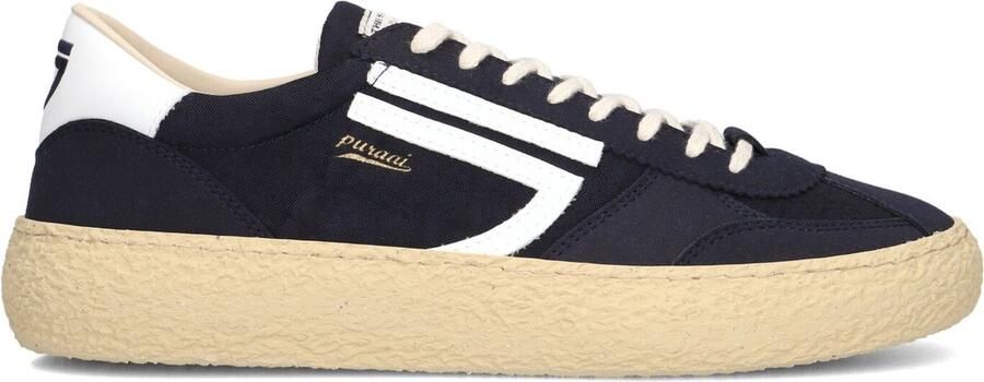 PURAAI Lage Sneakers Dames 1.01 Vintage Maat: 40 Materiaal: Textiel Kleur: Blauw