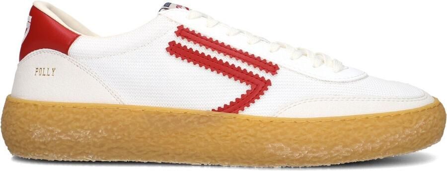 PURAAI Lage Sneakers Dames 4.05 Polly Maat: 46 Materiaal: Leatherlook Kleur: Wit