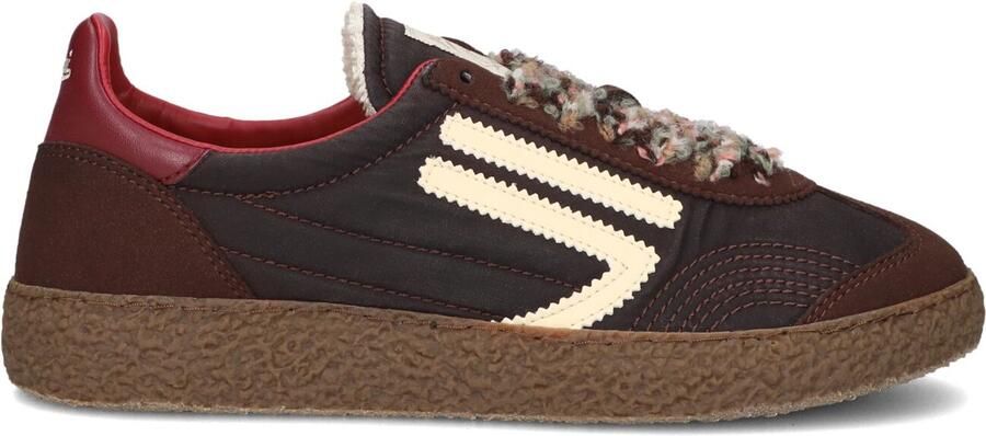 PURAAI Lage Sneakers Dames 6.01 Xs Textiel Bordeaux